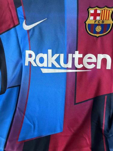Barcelona 21/22 Pre-Match Training boutique Jersey photo review