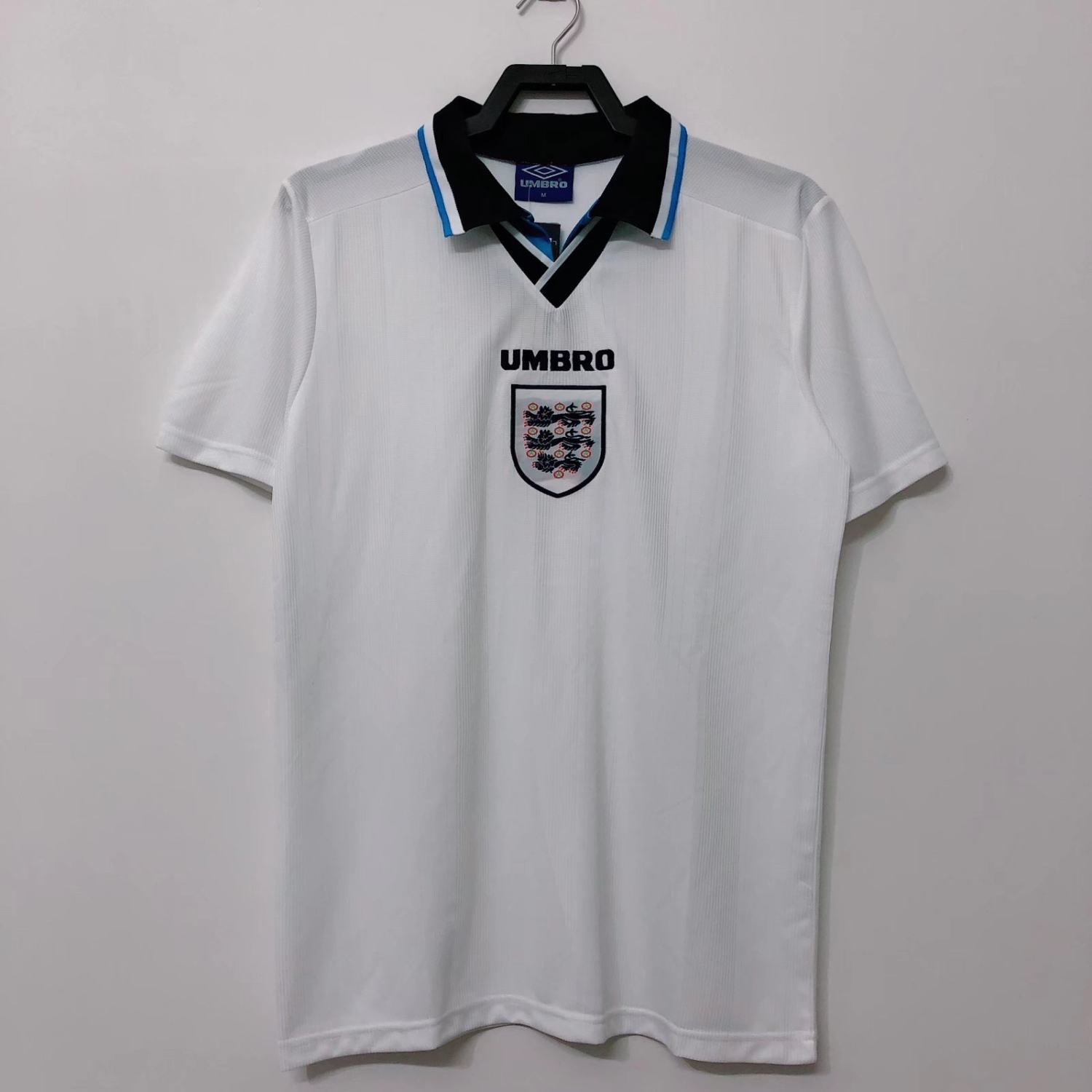 England 1995/1996 Home Retro Jersey #8 Gascoigne - Soccer Jerseys ...