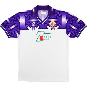 Fiorentina 1992/1993 Away Retro Soccer Jerseys