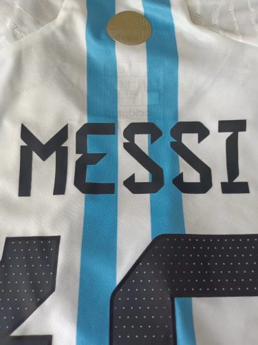 Player Version Argentina 2022 World Cup Home Jersey photo review