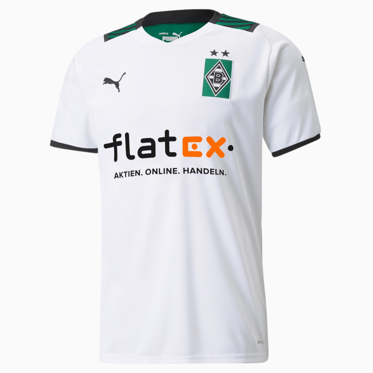 Borussia Mönchengladbach 2021/22 Home Jersey - Soccer Jerseys, Shirts ...