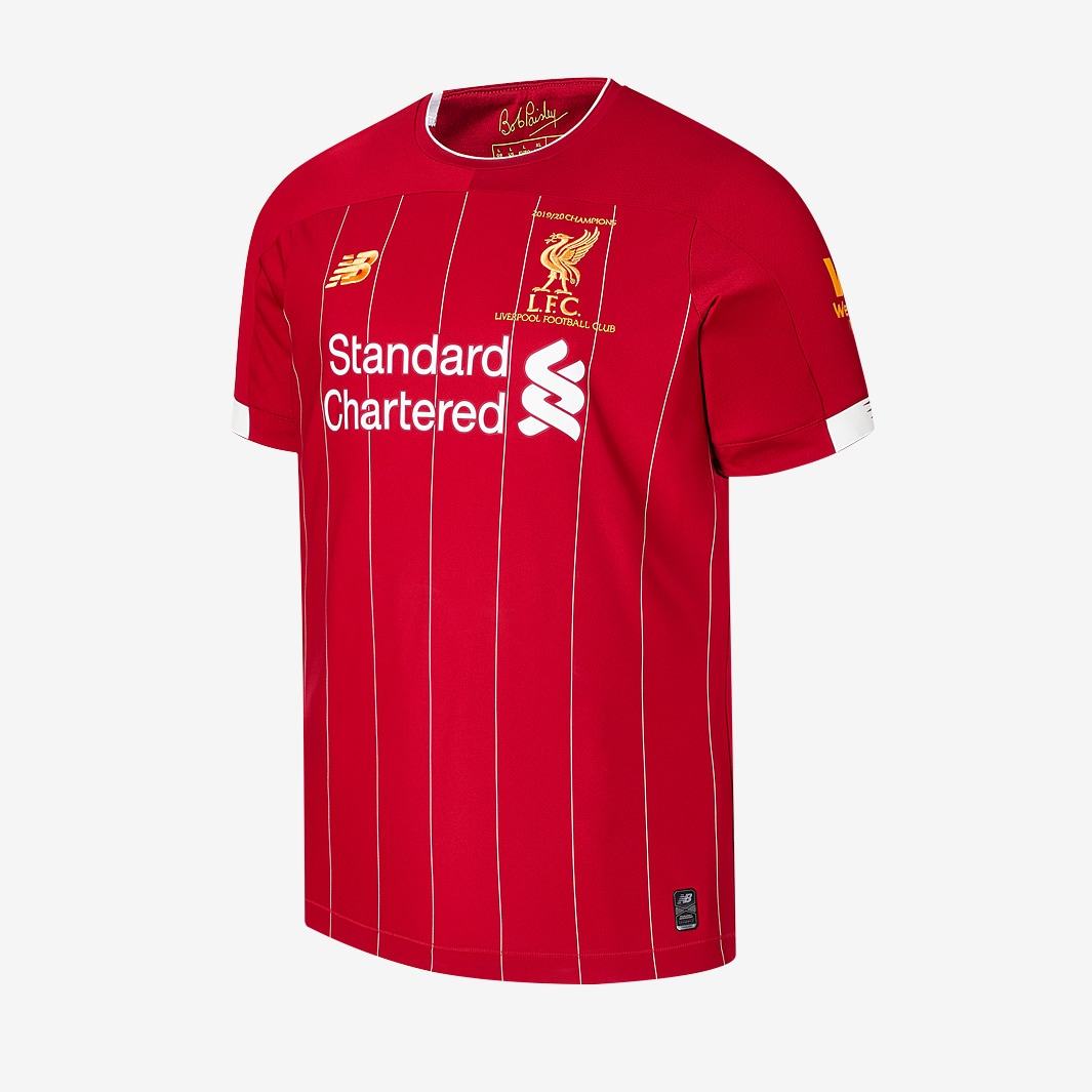 Liverpool 2019-20 season home jersey