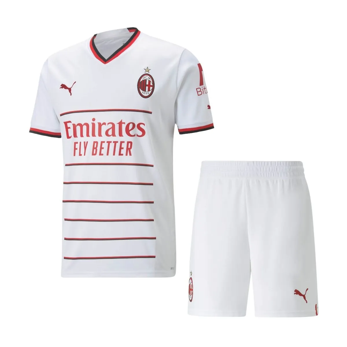 AC Milan 22/23 Away Jersey and Short Kit