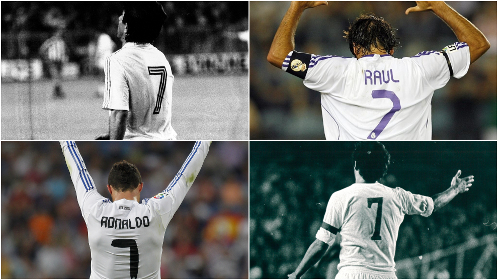 Legendary Evolution of Real Madrid's Number 7 Jersey: From Di Stefano to Ronaldo